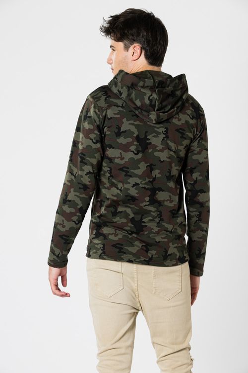 Remera Ml Marvel Verde Militar