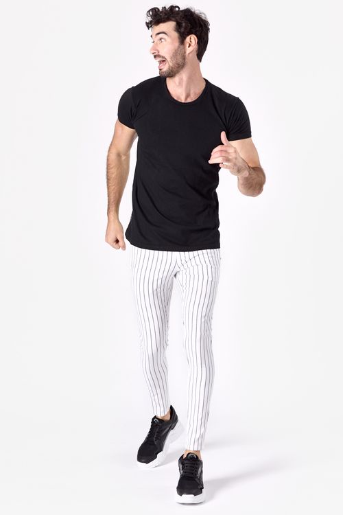 Pantalon Porshman Blanco