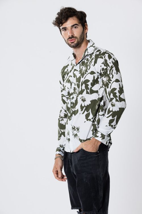 Camisa Ml Arnold Verde Militar