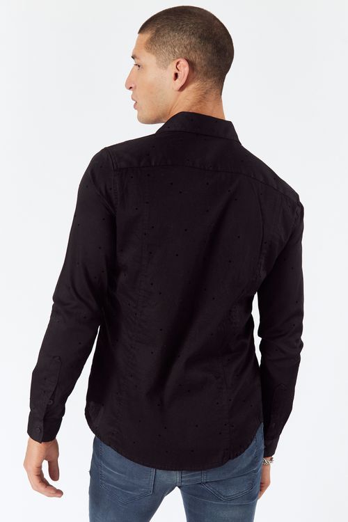 Camisa Ml  Aguirre Negro
