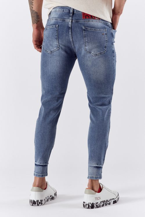 Jean Slim Torreon Azul Medio
