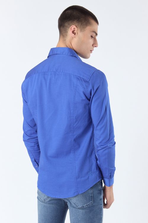 Camisa Ml Apech Azul