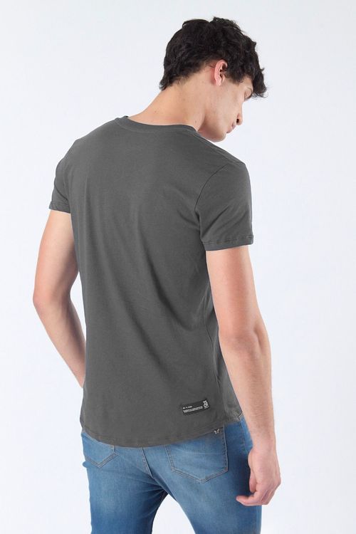 Remera Boyal Gris Topo