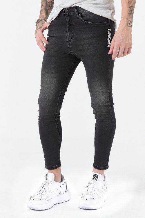 Jean Straight Tesla Negro