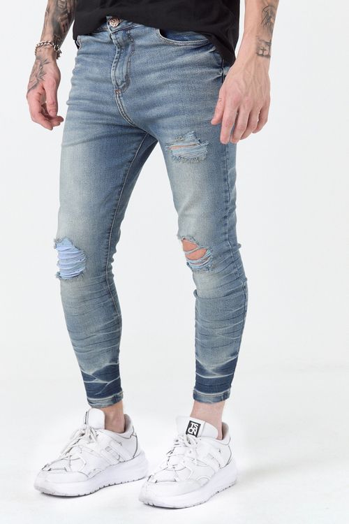 Jean Skinny Tango Celeste