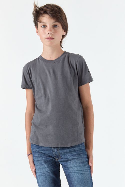 Remera Mc Y-Boyal Gris Topo
