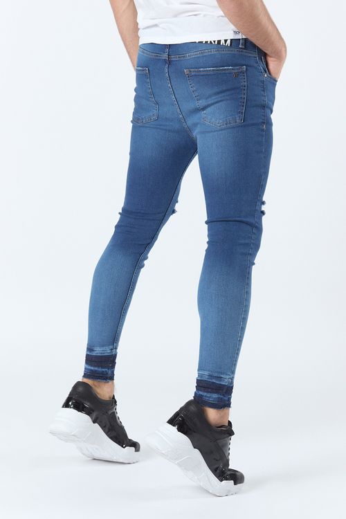 Jean Straight Tadasho Azul Medio