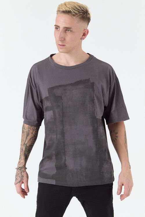 Remera Baina Gris Topo