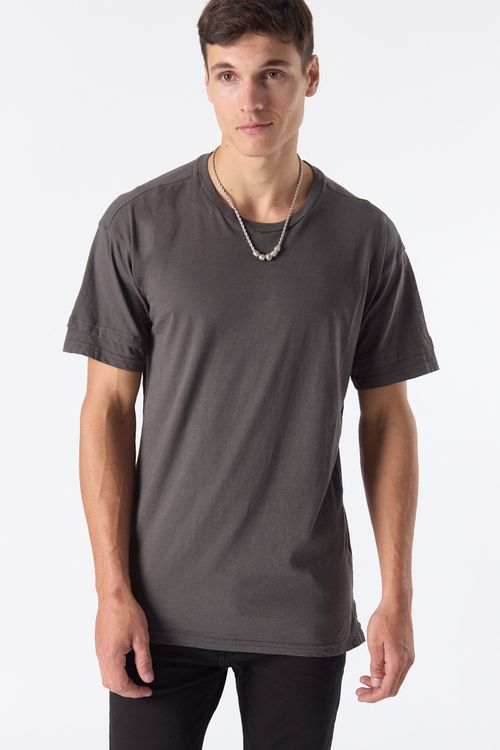 Remeras Mc Bank Gris Topo
