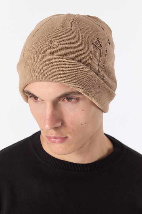 Gorro Tejido Ediz Habano