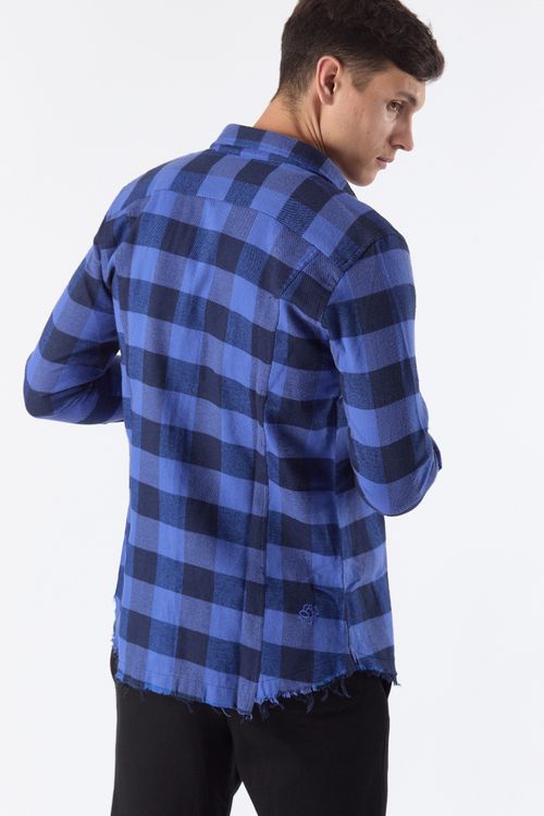 Camisa Ml Anita Azul