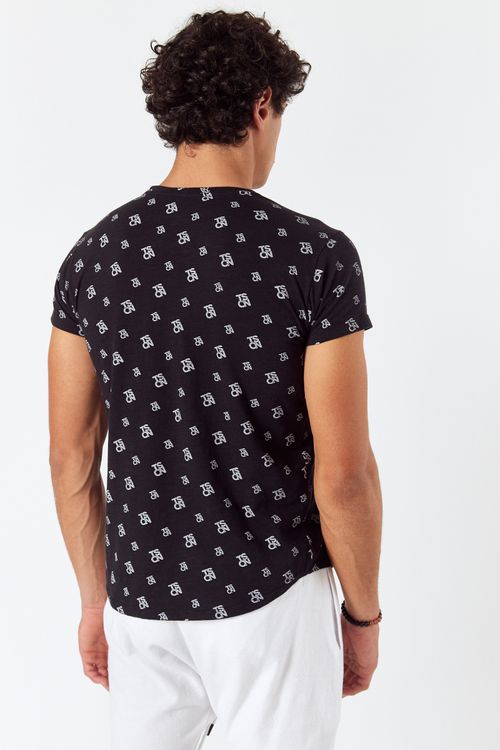 Remera Mc Biboch Negro