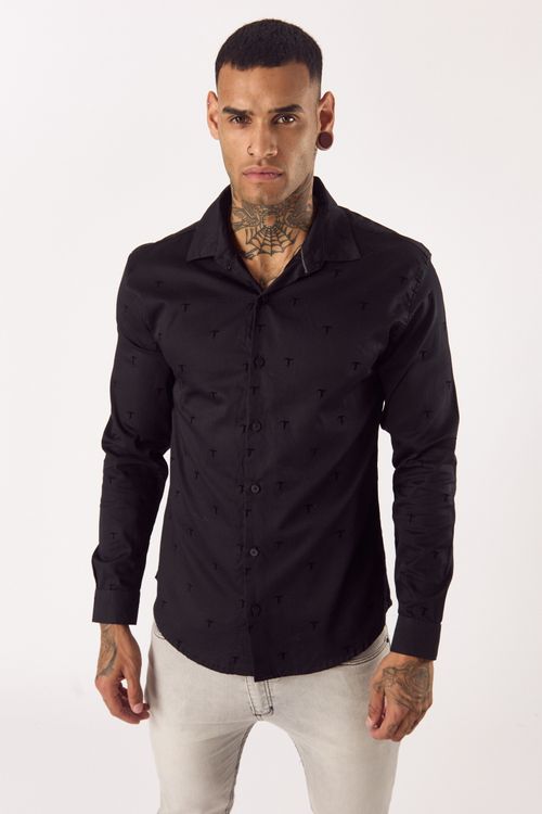 Camisas Ml Ache Negro