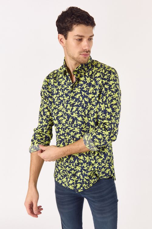 Camisa Ml Araujo Azul