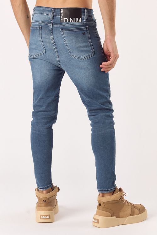 Jean Straight Tolox Azul Medio