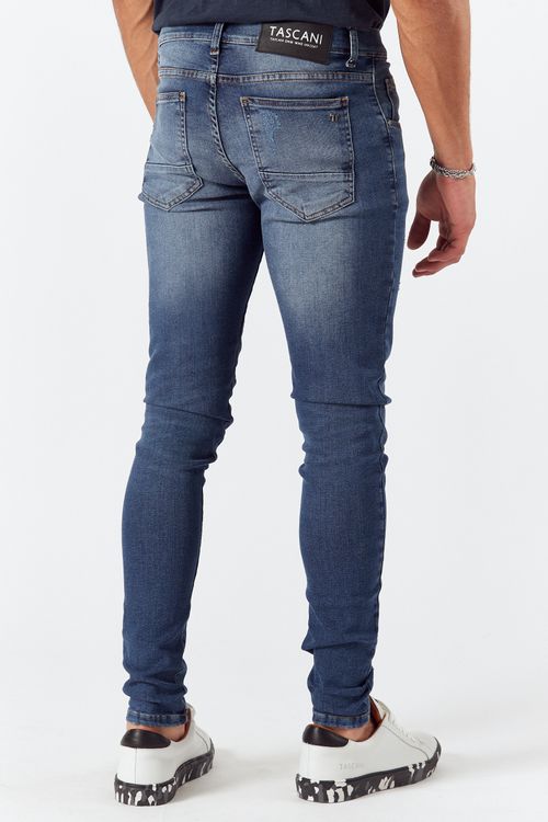Jean Skinny Todoroki Azul Medio