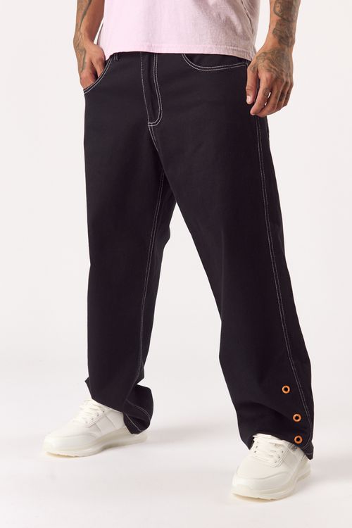 Pantalon Pompo Negro