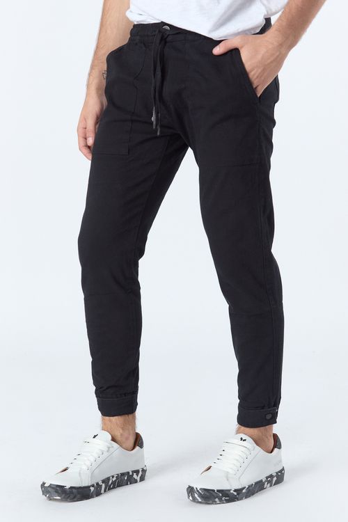 Pantalon Parcio Plus Negro
