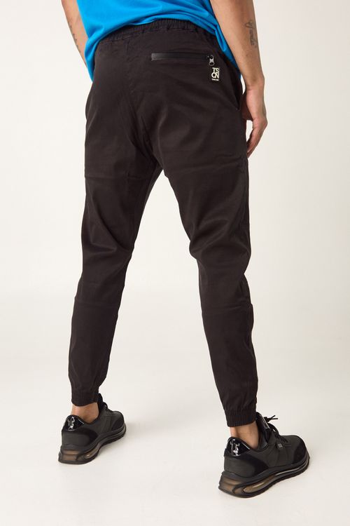 Pantalon Panda Negro