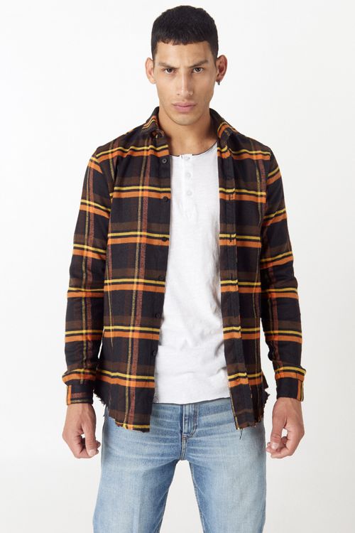 Camisa Ml Akrita Naranja