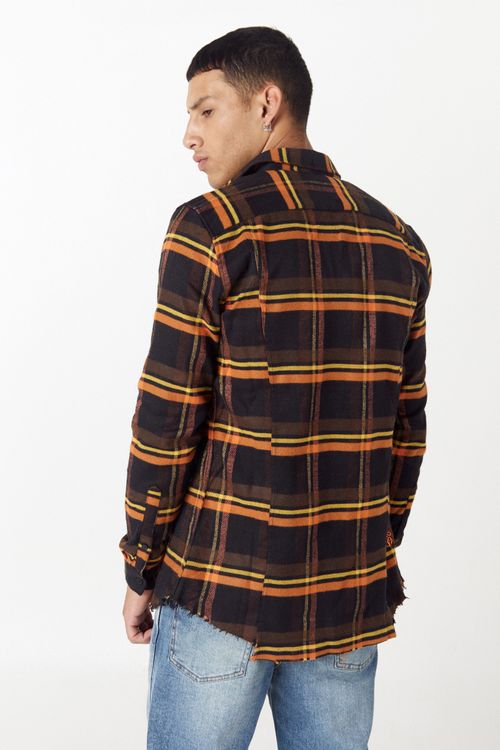 Camisa Ml Akrita Naranja