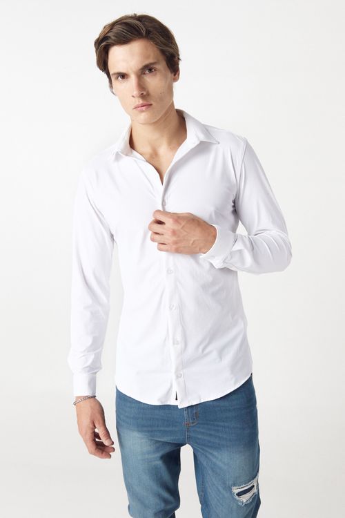 Camisas Ml Anubis Blanco