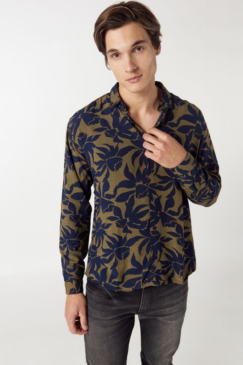 Camisa ML Aster Verde Militar