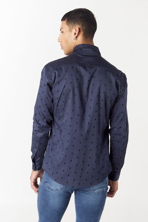 Camisas Ml Atrix Azul