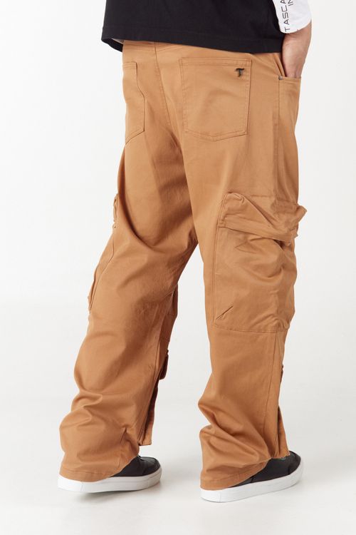 Pantalon Peter Beige  Wide Leg