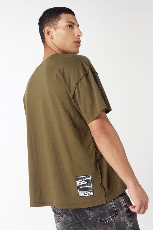 Remera Mc Bamich Verde Militar