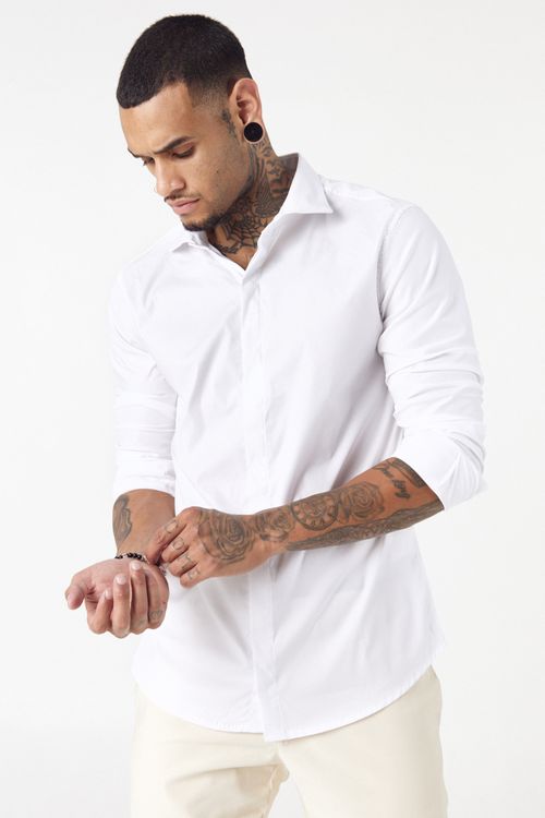 Camisa Ml Amadeo Blanco