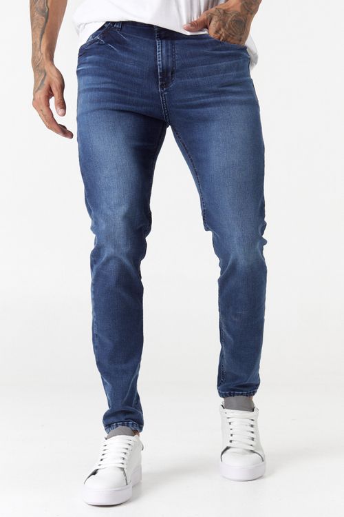 Jean Slim Tey Azul Medio
