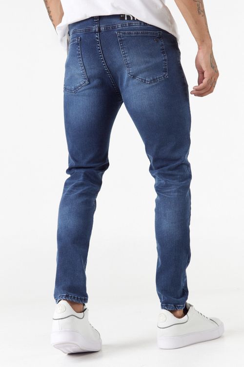 Jean Slim Tey Azul Medio