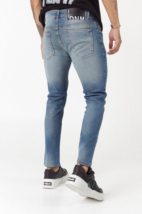 Jean Skinny Temari Azul Medio