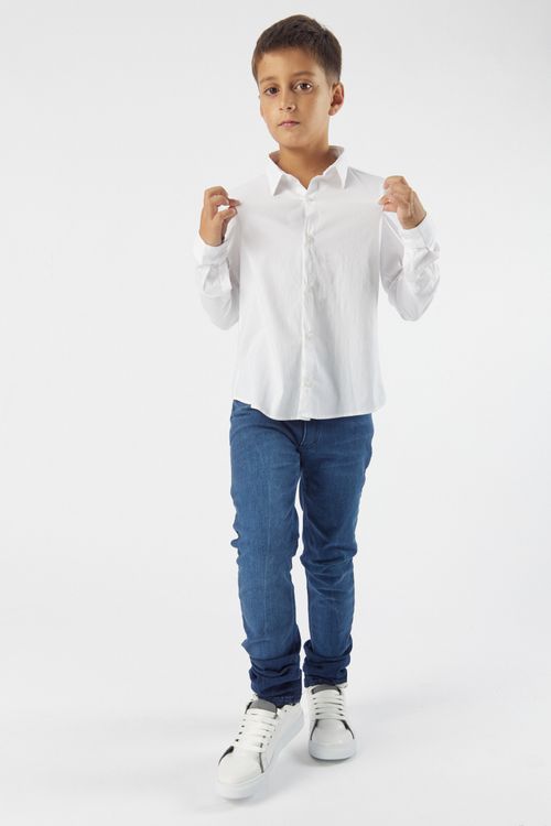 Camisa Ml Y-Ani Blanco