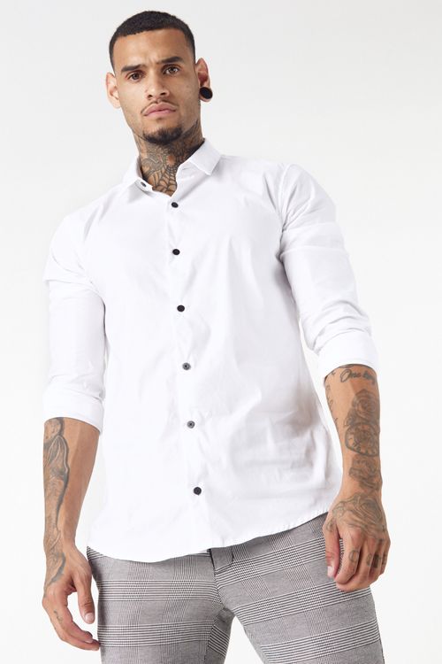 Camisa Ml Allan Blanco