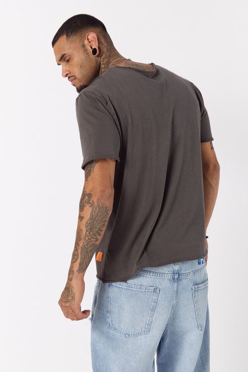 Remera Mc Besty Gris Topo