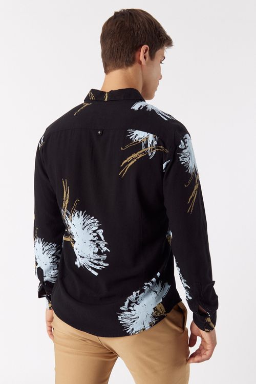 Camisa Ml Abichi Negro