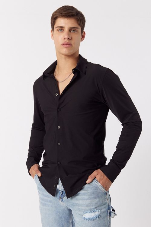 Camisa Ml Alpei Negro
