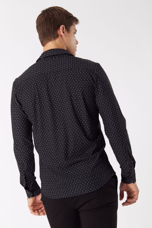 Camisa Ml Ashton Negro