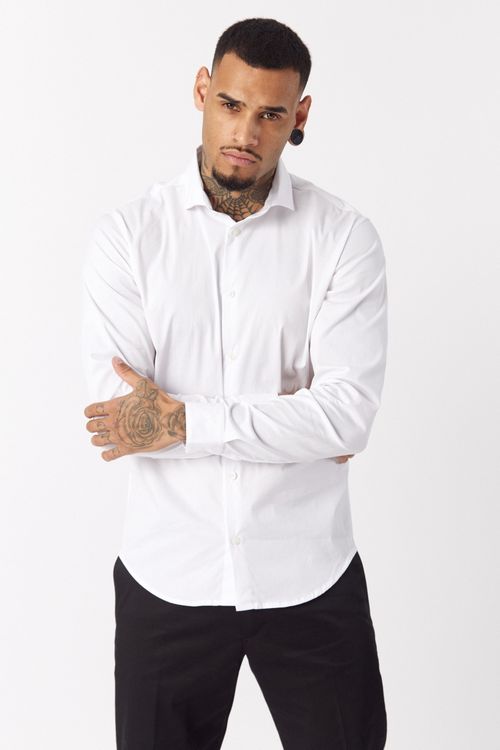Camisas Ml Atreyu Blanco