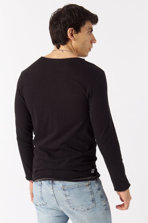 Remera Ml Mercho Negro