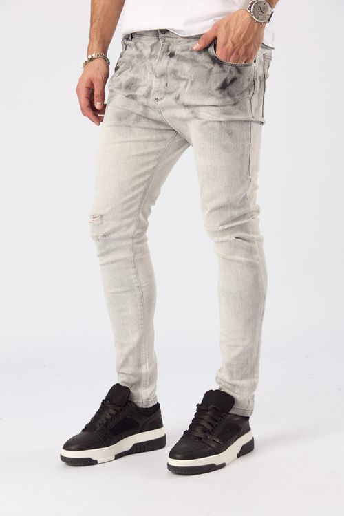 Jean Skinny Teo Gris
