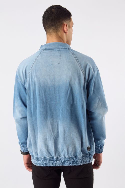 Campera Remix Celeste