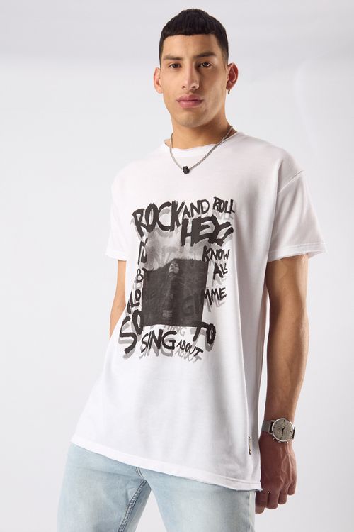 Remera Mc Barmo Blanco