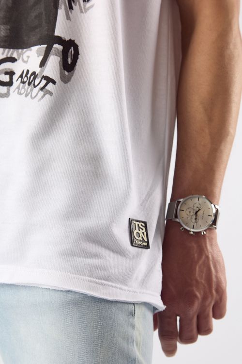 Remera Mc Barmo Blanco