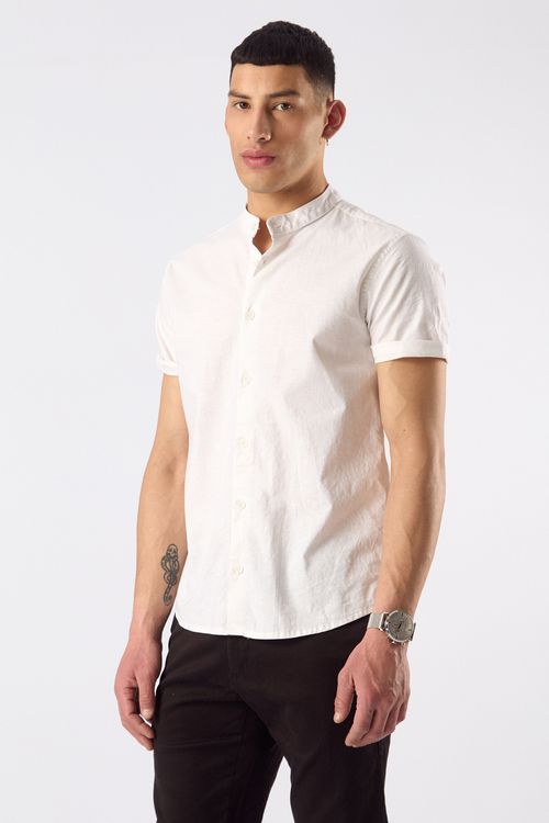 Camisa Lino Mc Omina Blanco