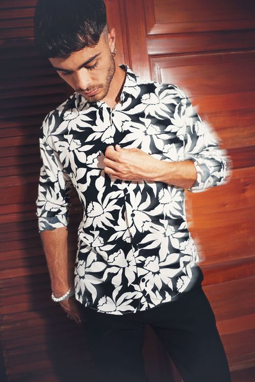 Camisa ML Aster Negro
