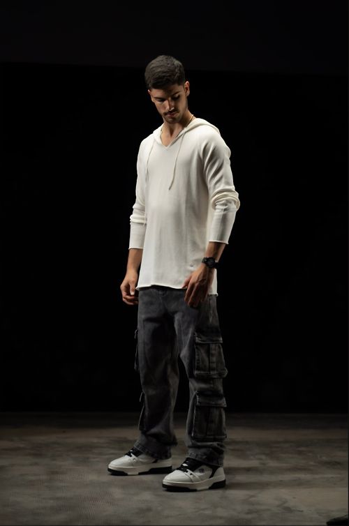 Sweater Lino Dionisio Blanco