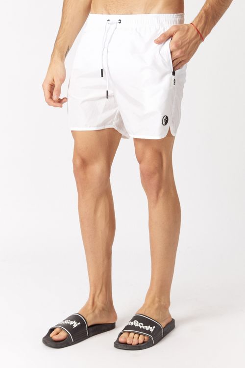 Short Kalez Destails Opening Blanco